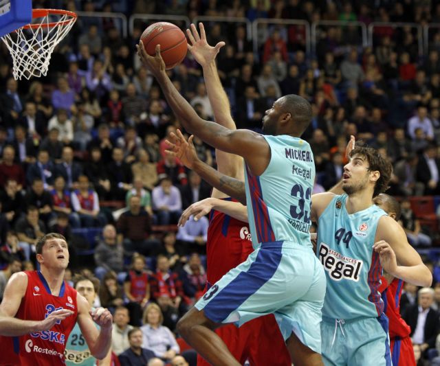 Η Μπαρτσελόνα συνέτριψε 81-60 την ΤΣΣΚΑ στη Μόσχα